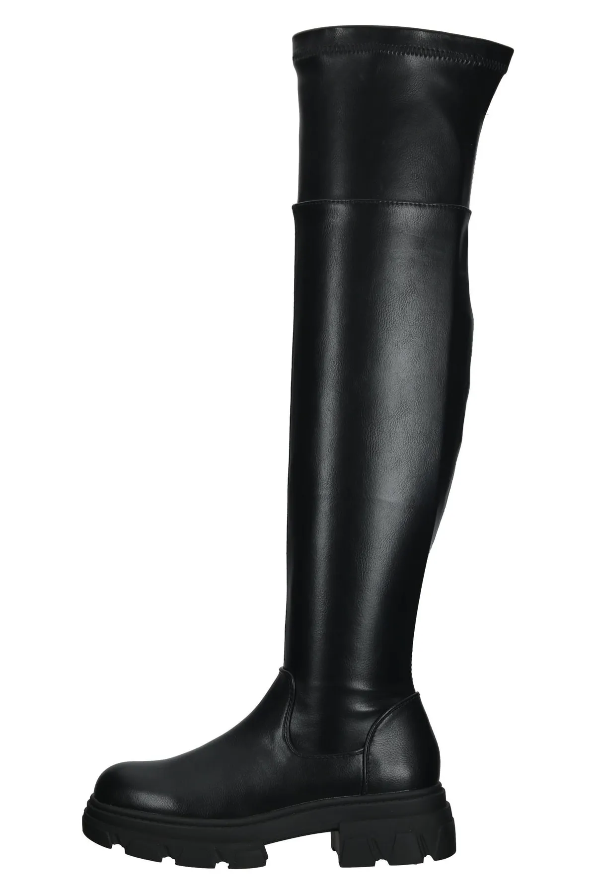 BULLBOXER  Stiefel - Schwarz - Blockabsatz
