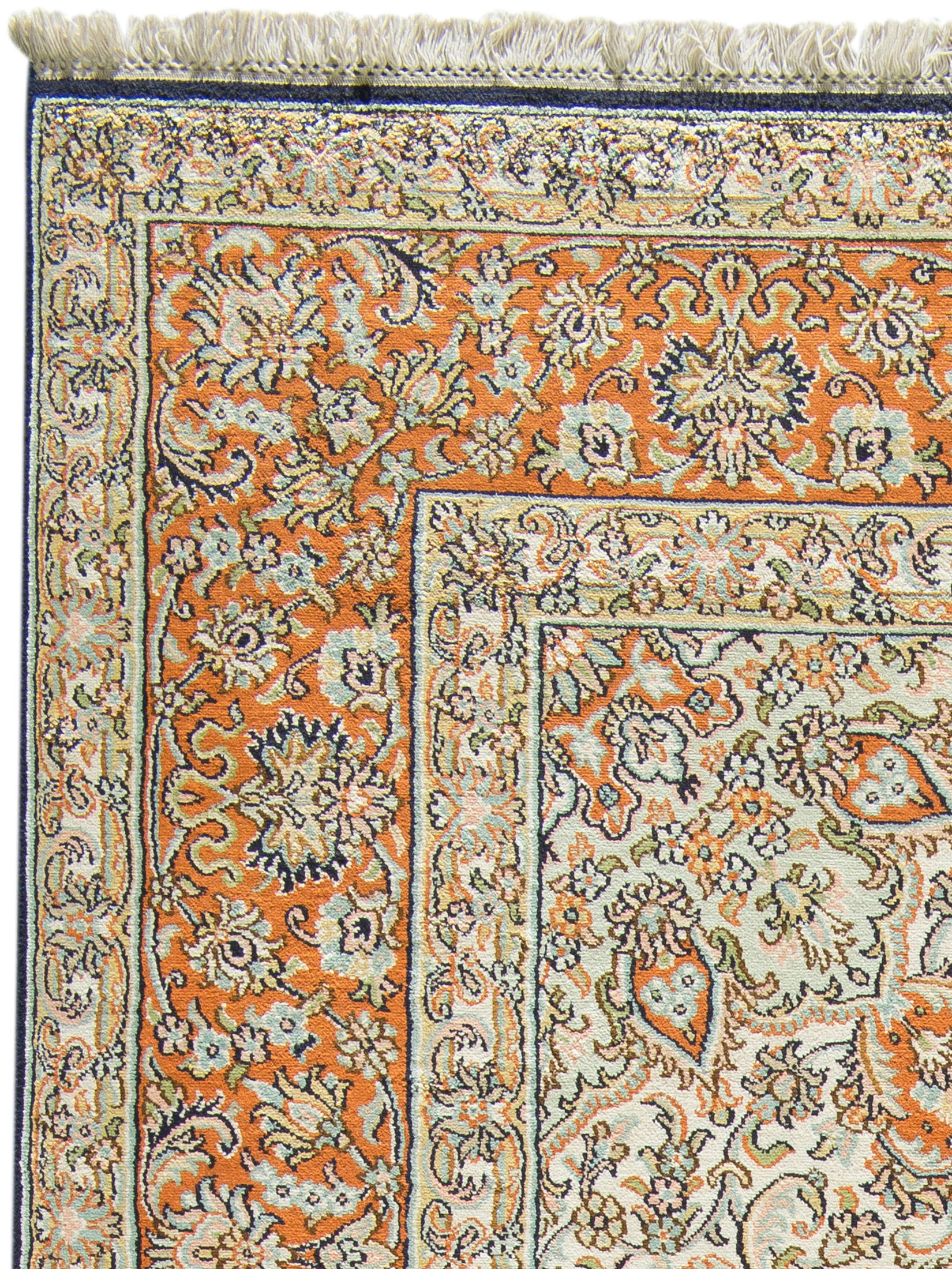 Kaschmir Seide 18/18 ca. 186 x 279 cm, Unikat / Einzelstück