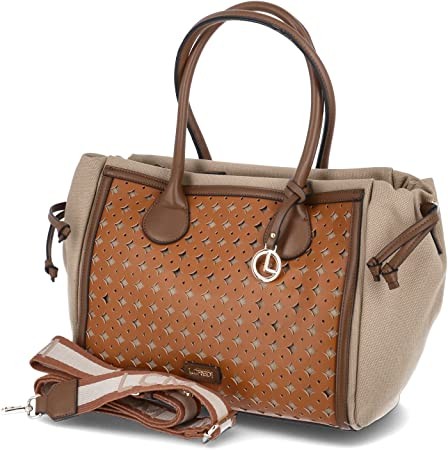 L. CREDI Handtaschen braun