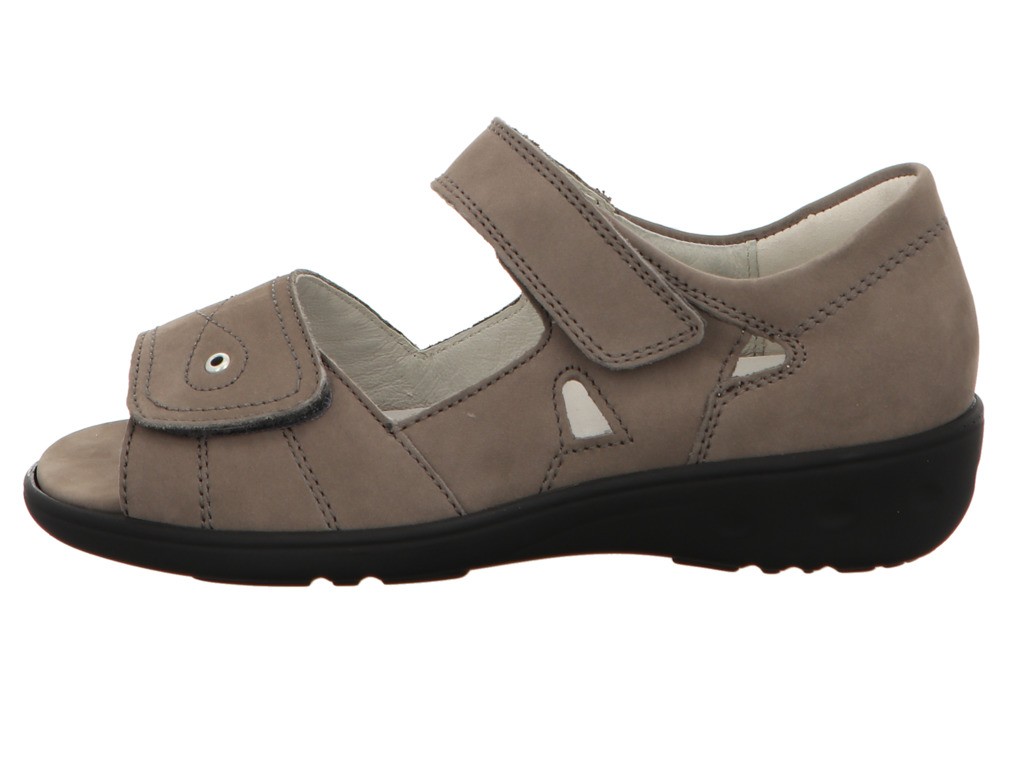 WALDLÄUFER Komfort Sandalen taupe Kara pietra taupe
