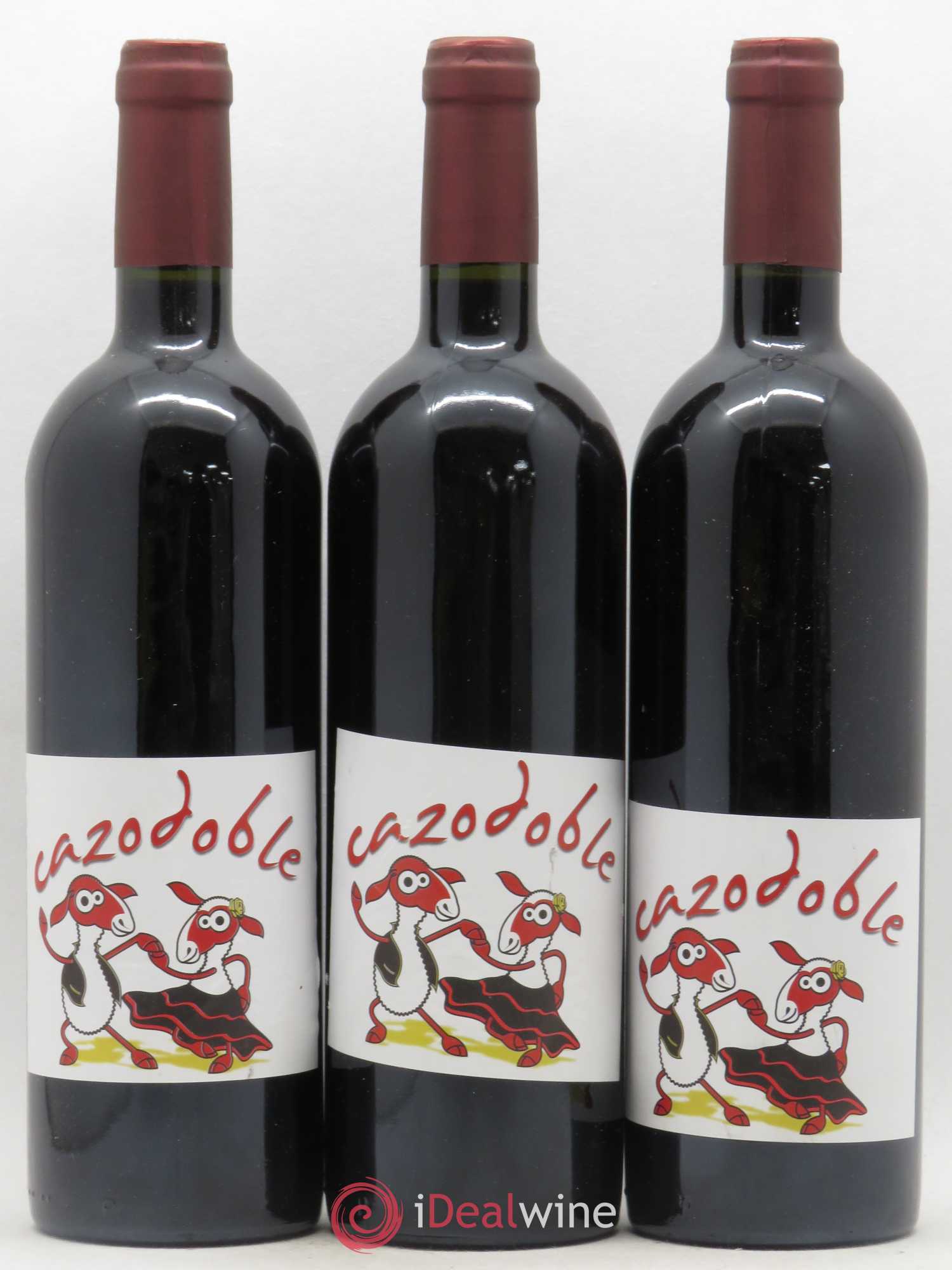 Vin de France Cazodoble Combes de Cazo 2012 - Lot de 3 Bouteilles