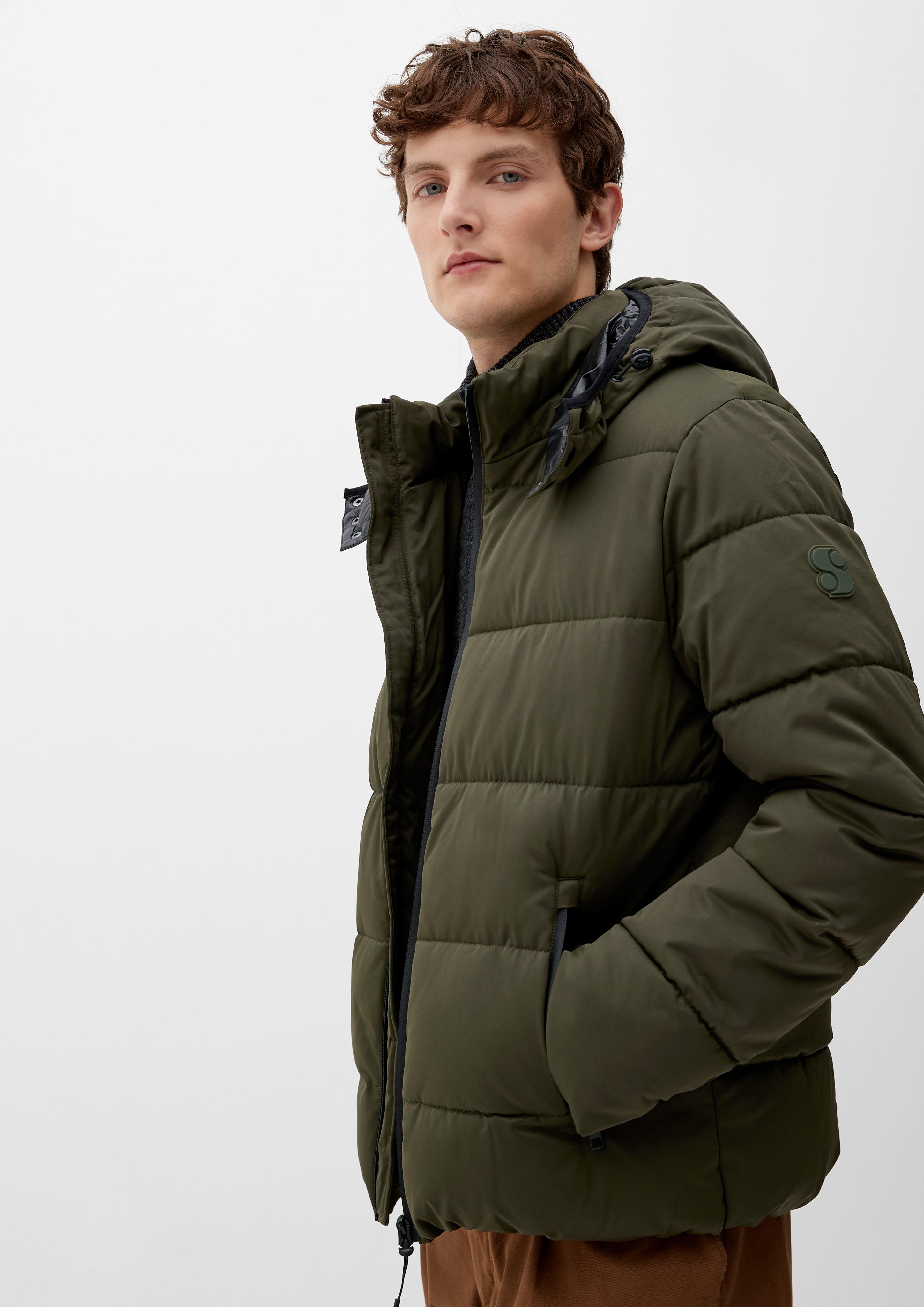 Steppjacke mit abnehmbarer Kapuze  2119422-7940