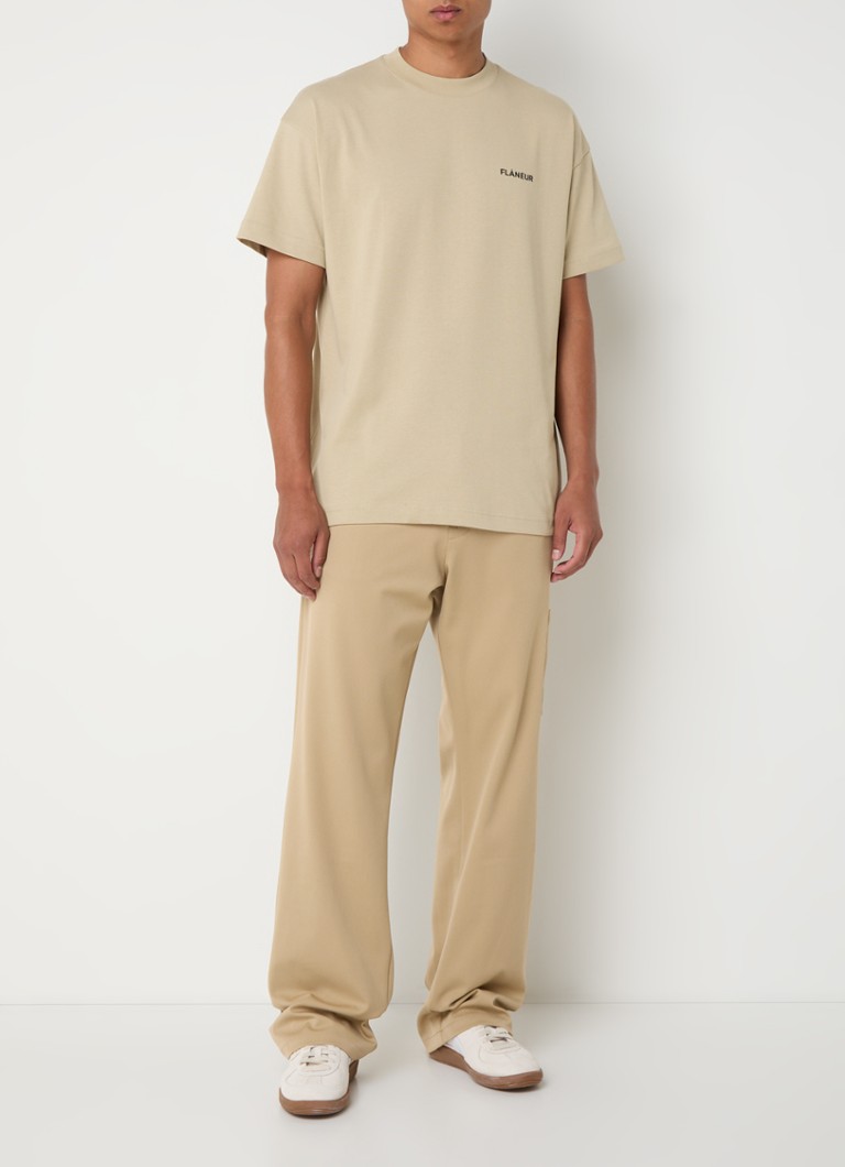 Tricou FLÂNEUR simplu cu logo