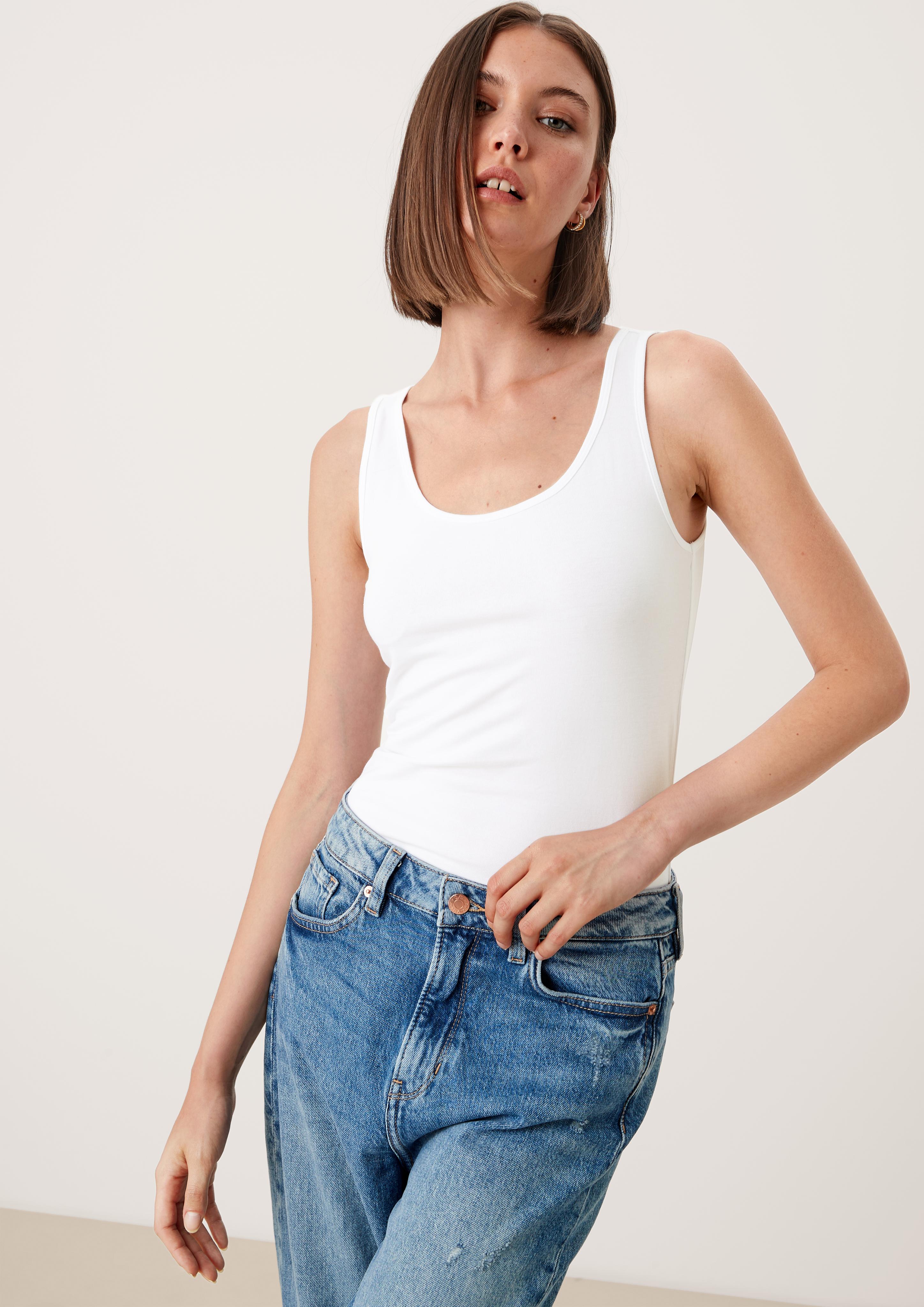 Top aus Baumwolljersey  45.899.34.2366-0100