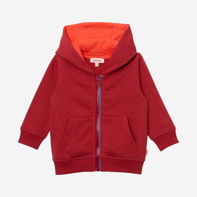 Cardigan bébé garçon tomette rouge Catimini