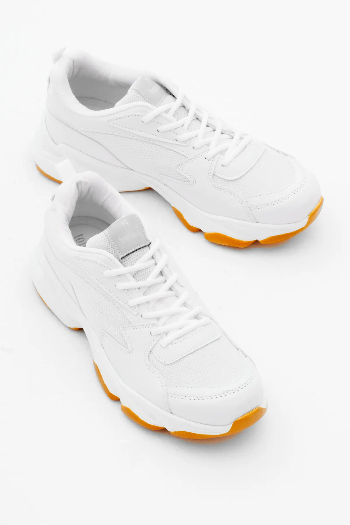 Tonny Black  Unisex Weiße Krepp-Sportschuhe Zyp
