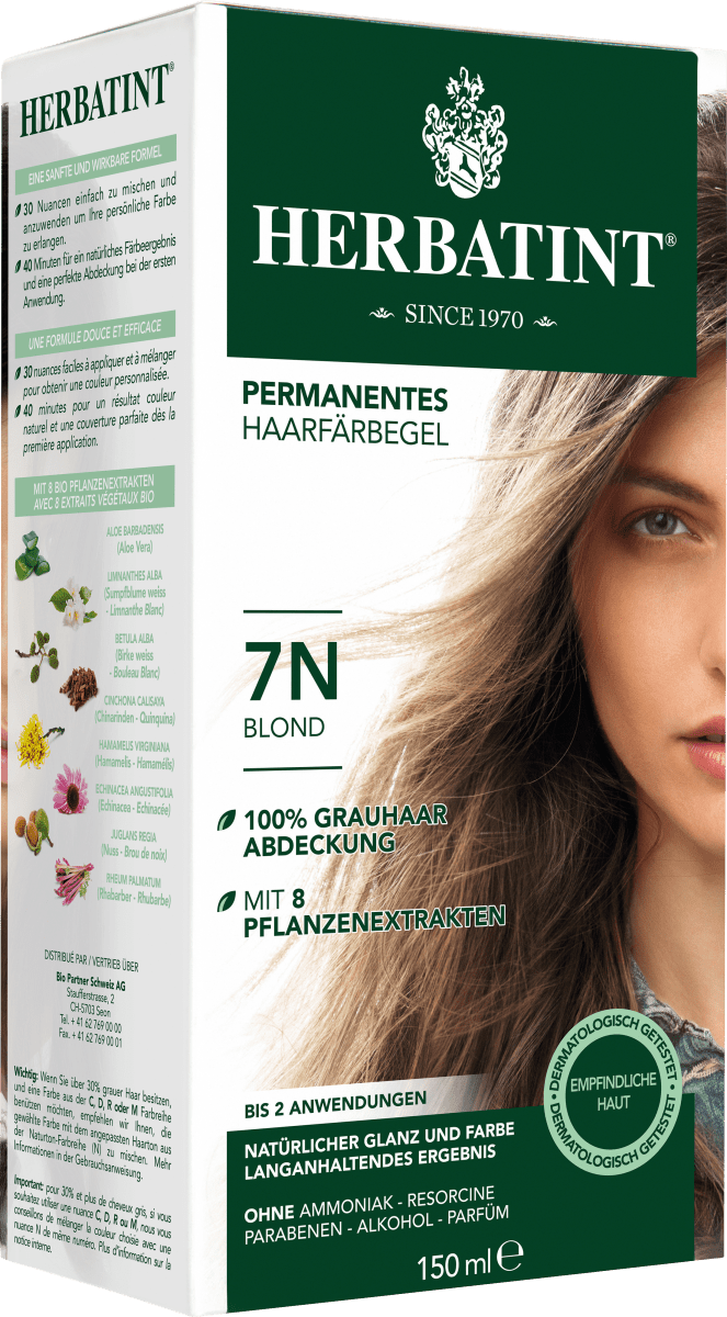 Haarfarbe Gel 7N Blond, 1 St