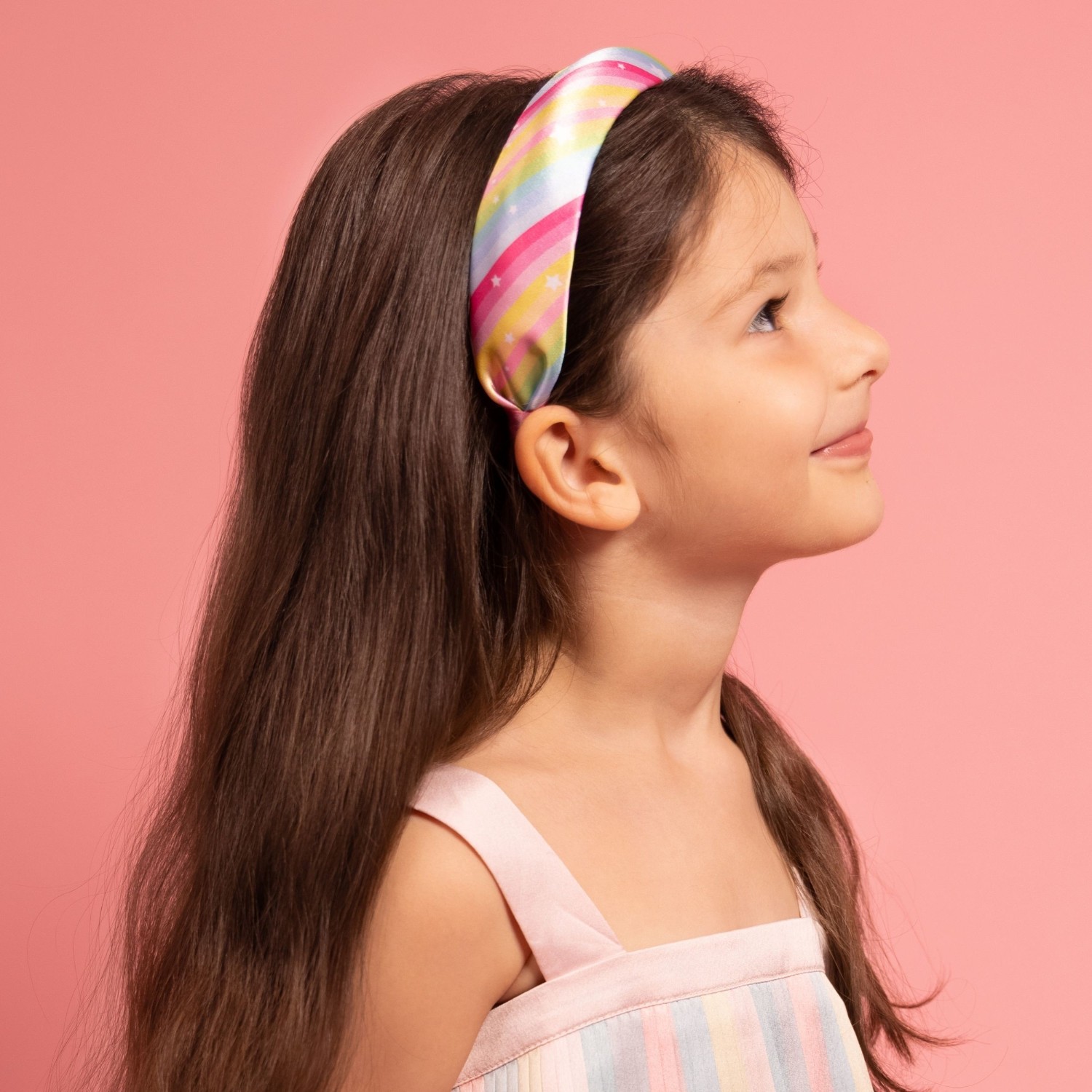 Invisibobble Kids Hairhalo Regnbue Krone