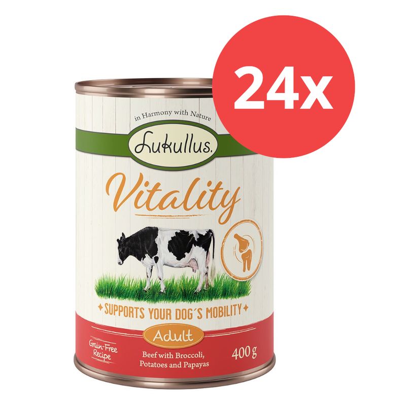 Sparpaket Lukullus Vitality 24 x 400 g zu TOP-Preisen | bitiba %