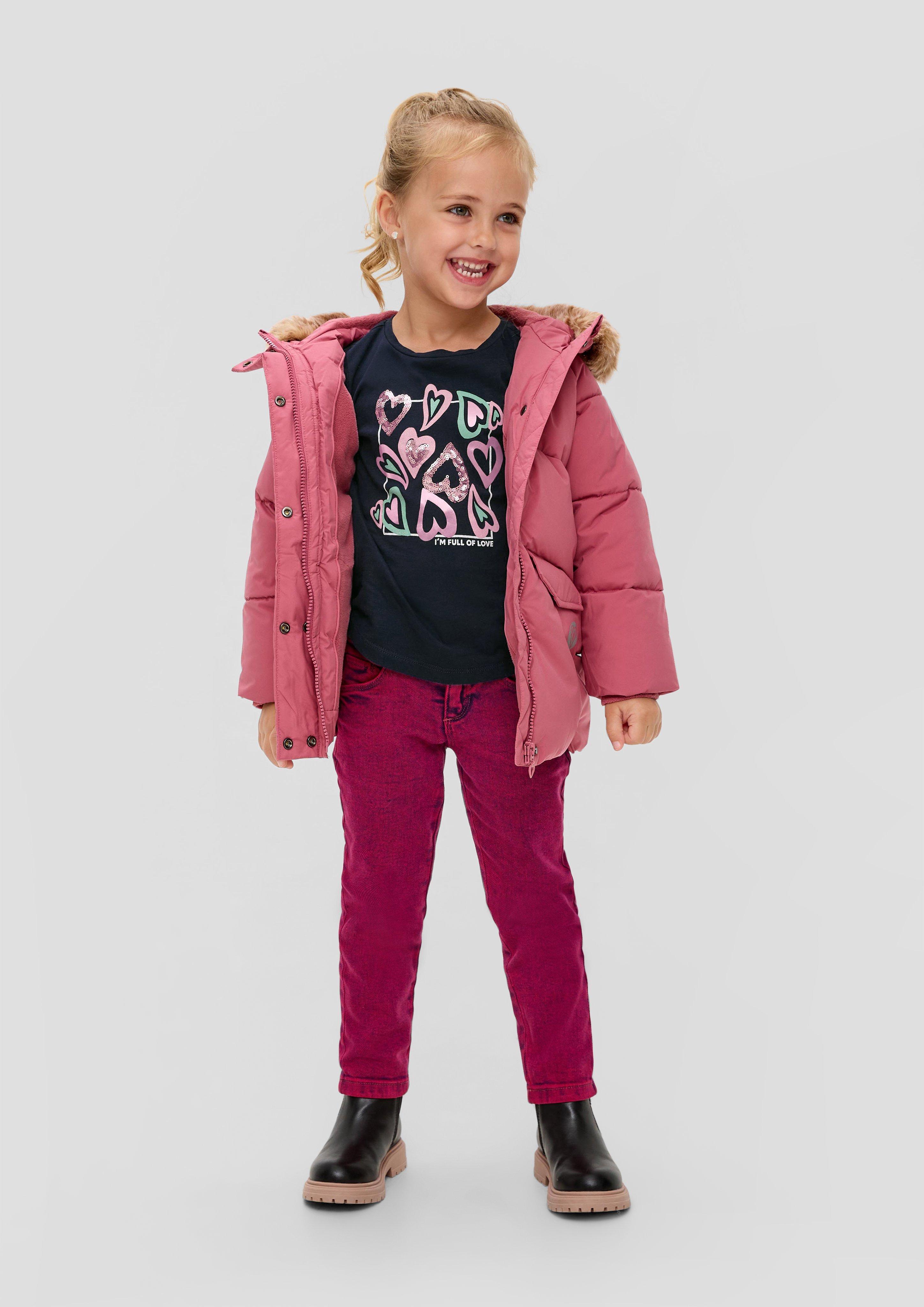 Longsleeve mit Paillettenbesatz  2133802-5952