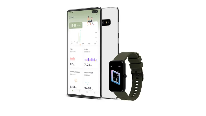 Fitnesstracker XCOAST Cadiz green