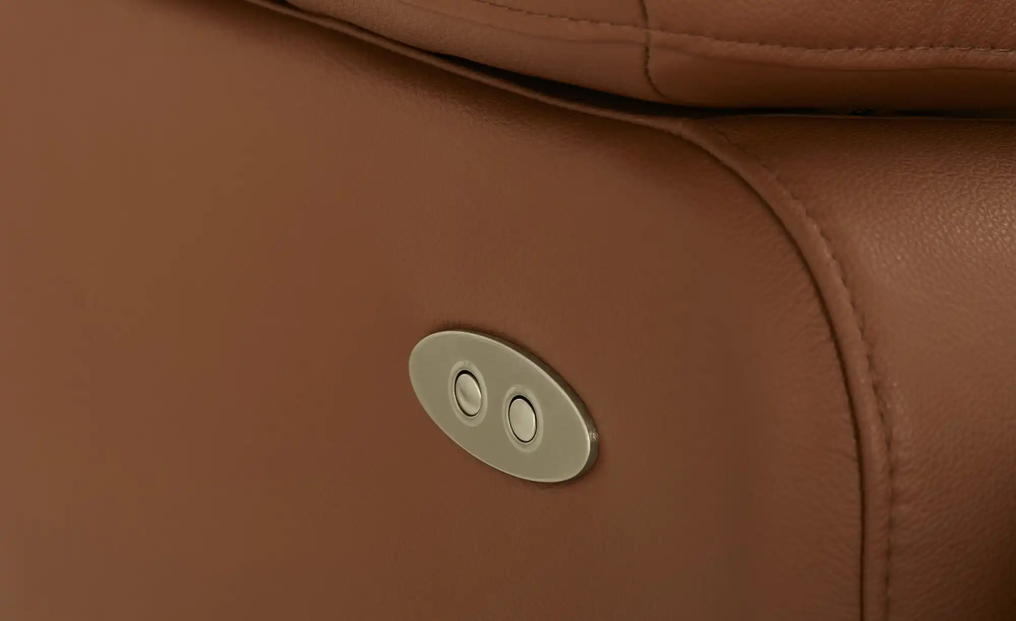 Kollektion Kraft Wohnlandschaft mit Sitz- und Rückenbezug aus Leder Kathi