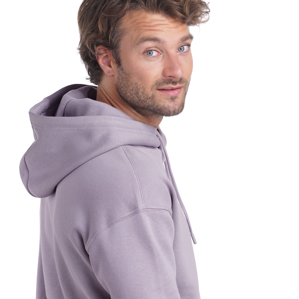 Herren Hoodie mit Schriftzug