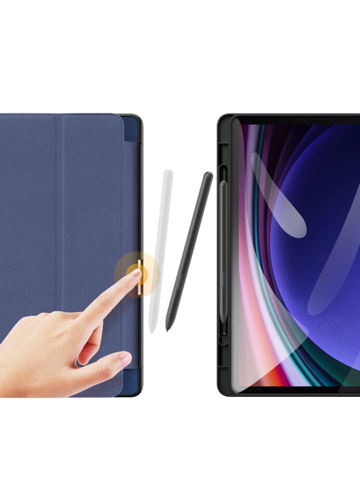 COFI 1453 Smart Sleep Case Tablethülle kompatibel mit Samsung Galaxy Tab S10 FE in Blau günstig kaufen onesize