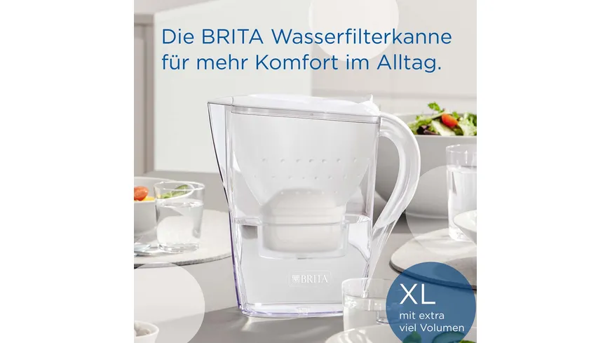 BRITA Wasserfilter Marella XL weiß inkl. MX PRO