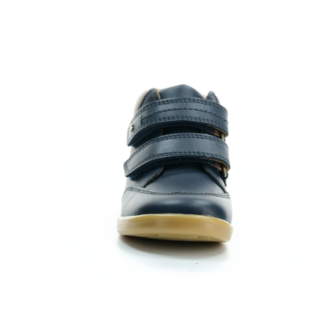 Bobux Timber Navy dunkel blaue Barfuß-Stiefeletten