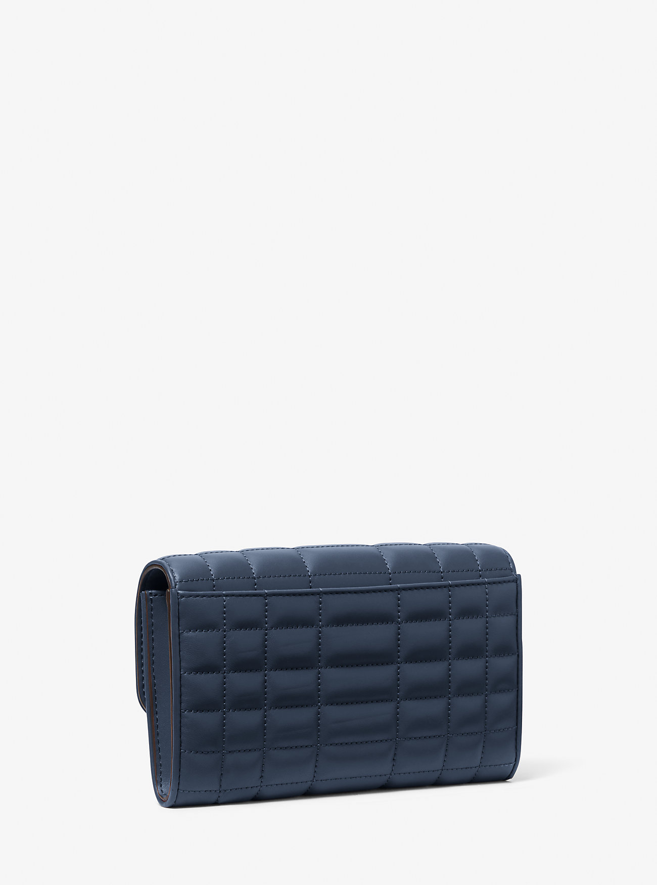 Tribeca konvertibel crossbody-veske i skinn – marineblå