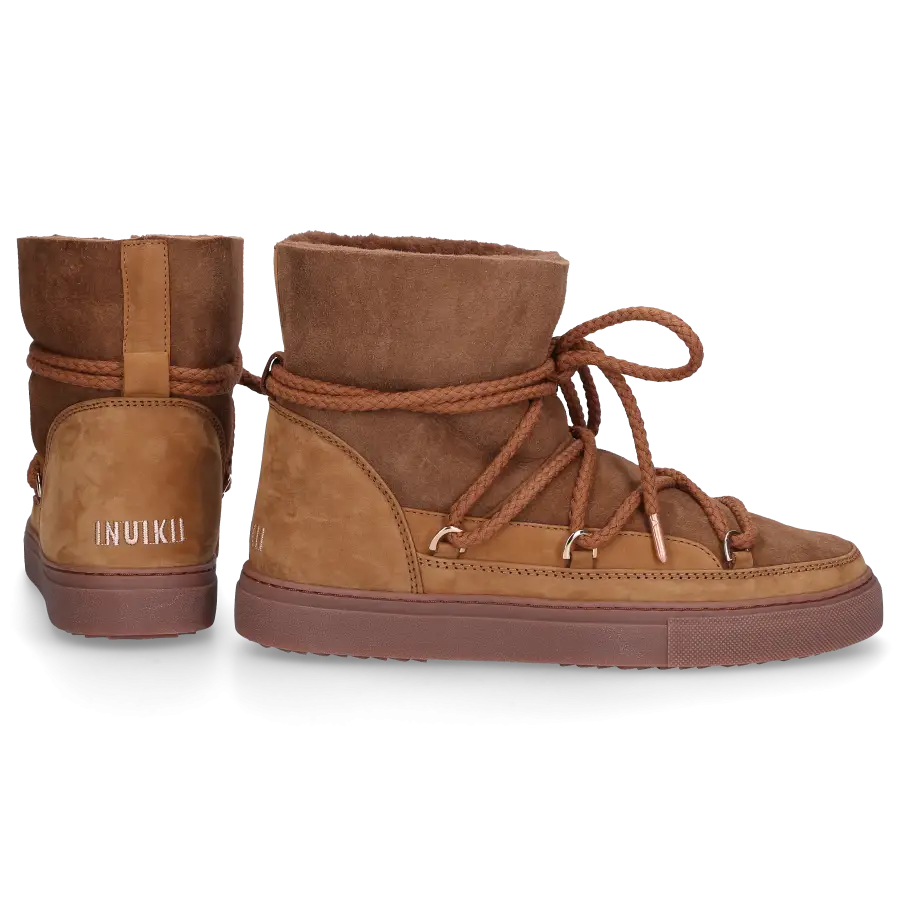 INUIKII - Stiefeletten 70202-060 gefüttert - braun