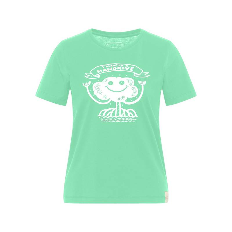 SOMWR T-Shirt With Mangrove Print T-Shirt Damen