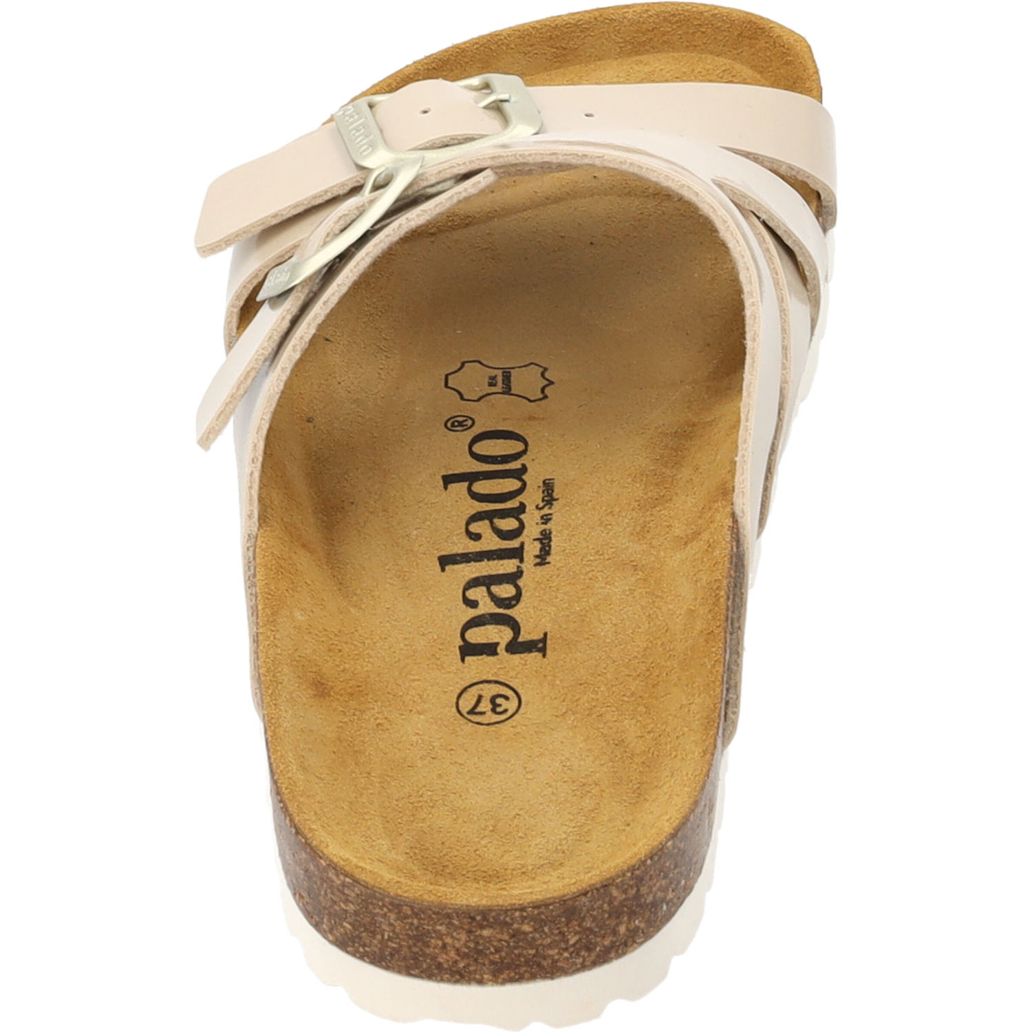 Palado Arrila, Pantoletten, Damen, Beige Lack