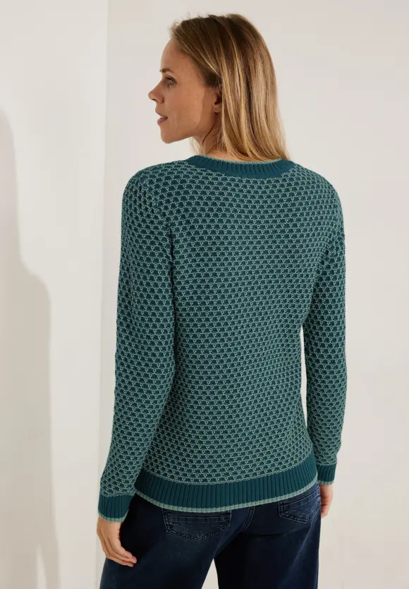 CECIL Two-Colored Strickpullover