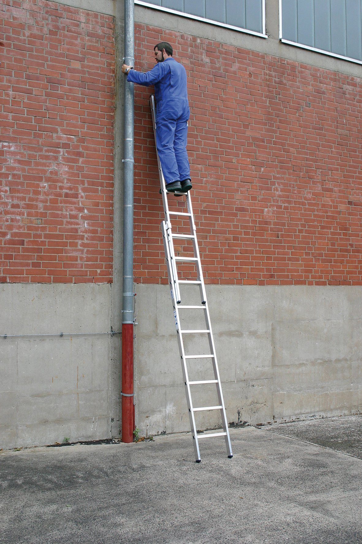 KRAUSE Schiebeleiter STABILO