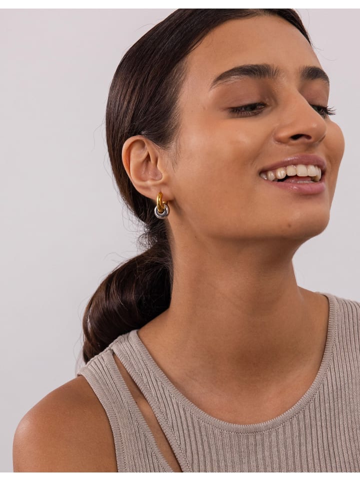 PURELEI Creolen Bond in Gold günstig kaufen onesize
