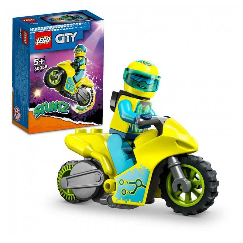 60358 La cyber moto de cascade LEGO City