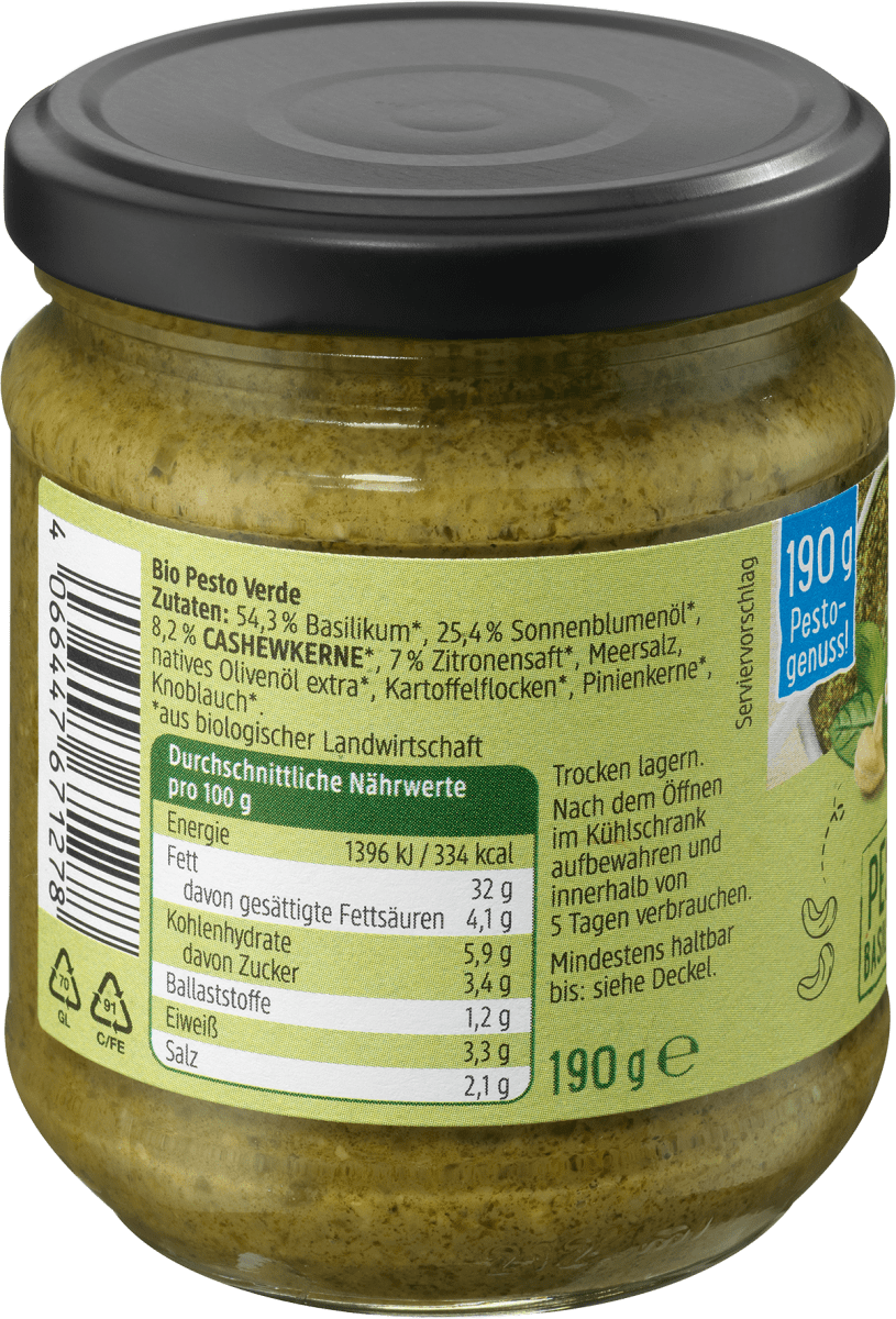 Pesto Verde, 190 g