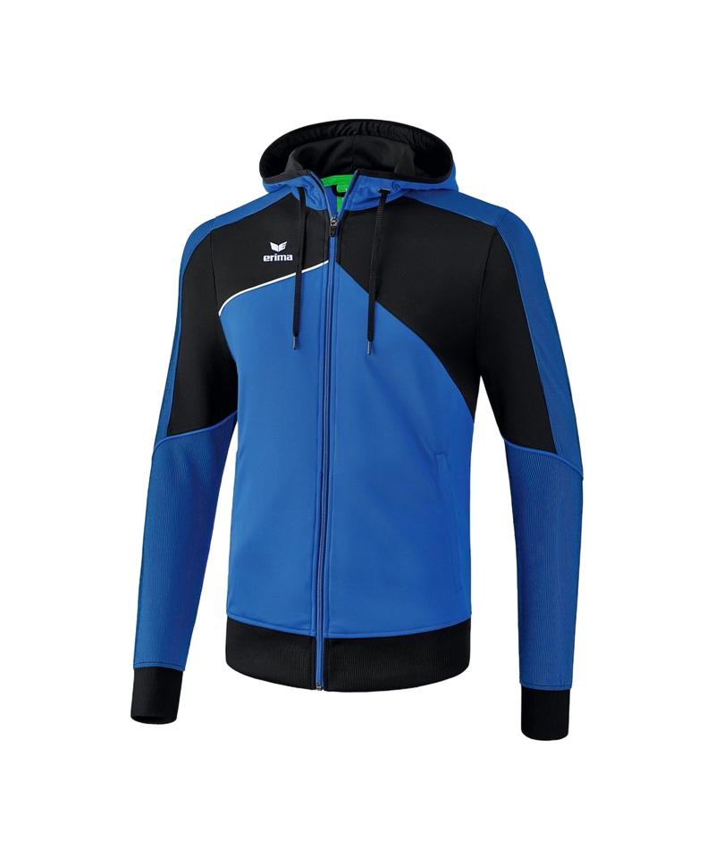 Erima Premium One 2.0 Kapuzenjacke Blau