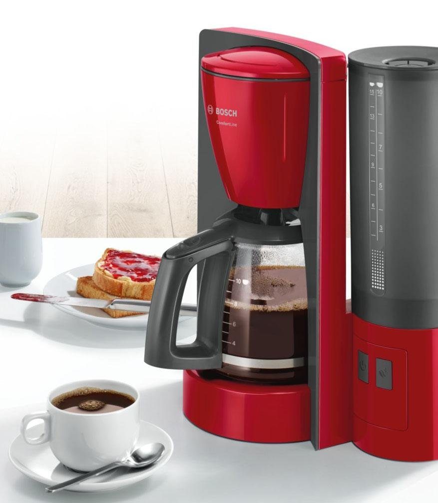 BOSCH Filterkaffeemaschine ComfortLine TKA6A044, 1,25l Kaffeekanne, Papierfilter 1x4