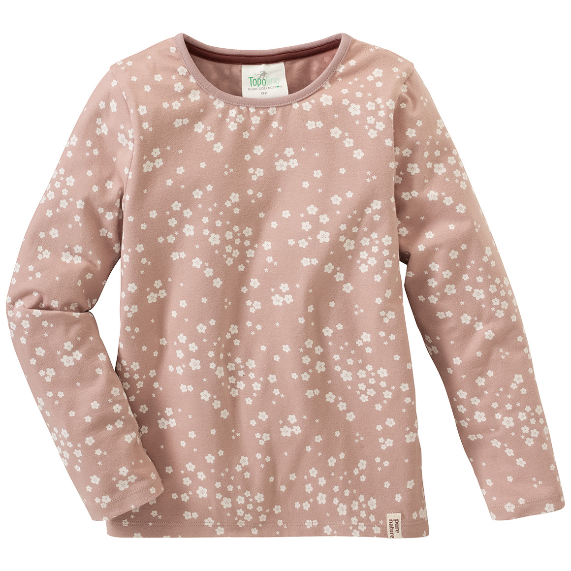 2 Mädchen Langarmshirts im Set