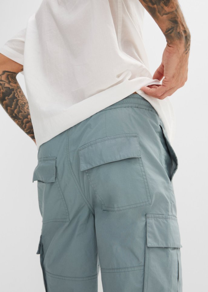 Schlupf-Cargo-Bermuda m. Komfortschnitt, Regular Fit