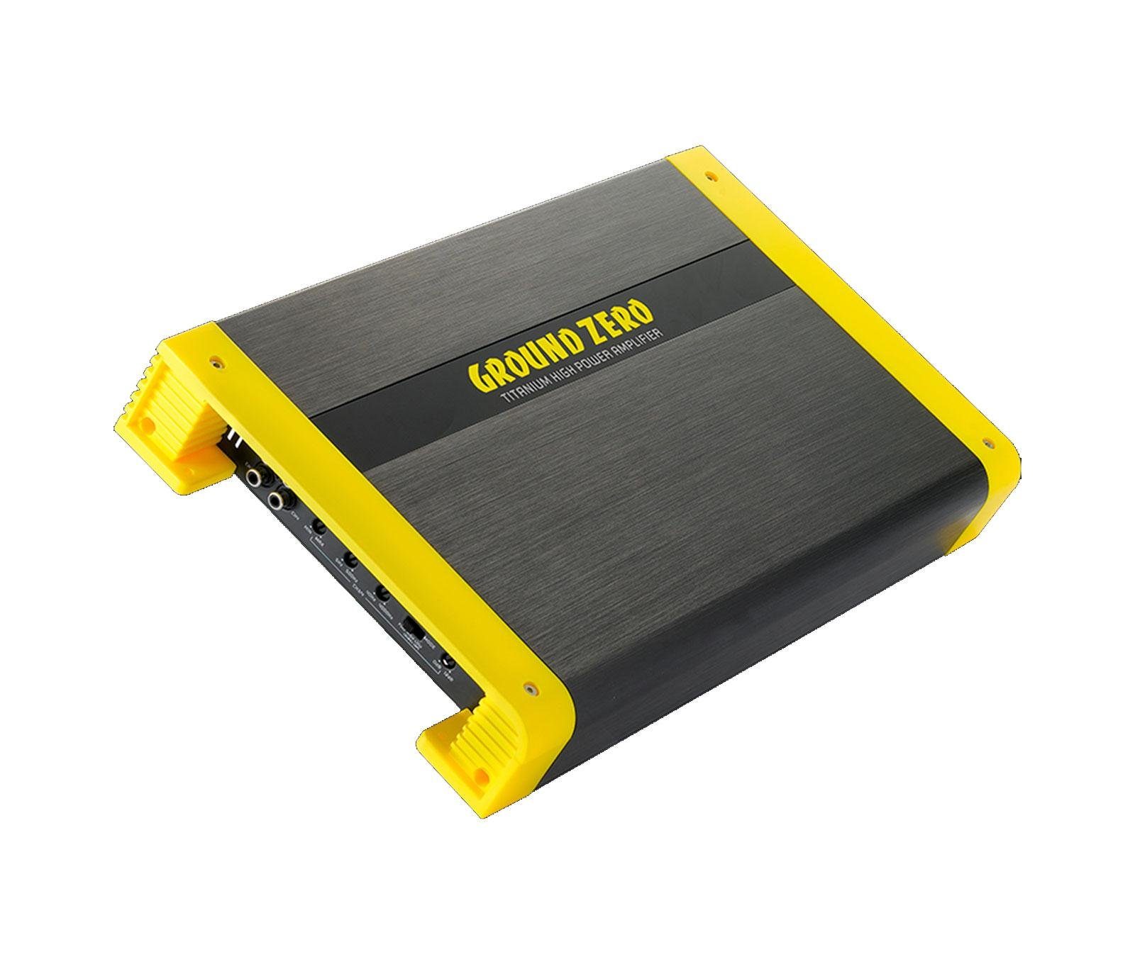 Ground Zero GZTA 4125X-B 4-Kanal High-Quality Verstärker Auto Endstufe 640 Watt Audioverstärker