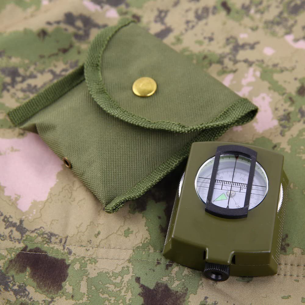 GelldG Kompass Militär Marschkompass, Professioneller Taschenkompass Peilkompass