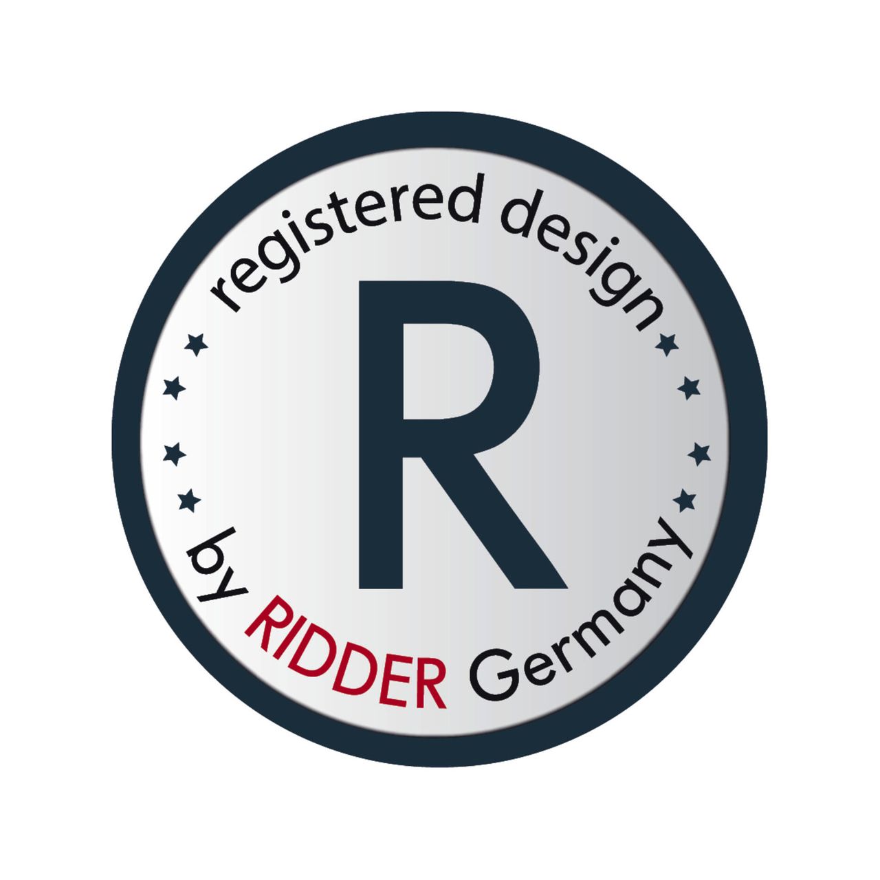 Ridder Dusch-Klappsitz Zac, schwarz, PU / Aluminium
