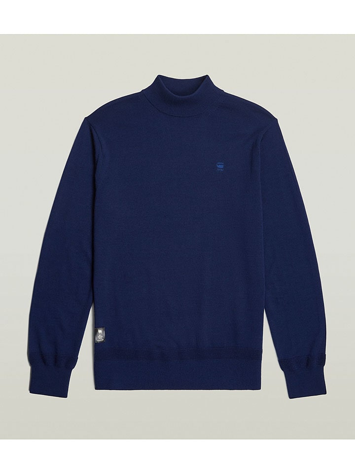 G-Star Wollpullover in Dunkelblau günstig kaufen