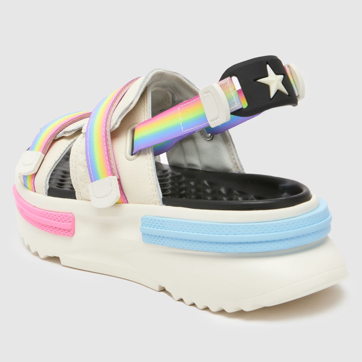 Converse szandálok Run Star Utility CX 166666 010 Black White