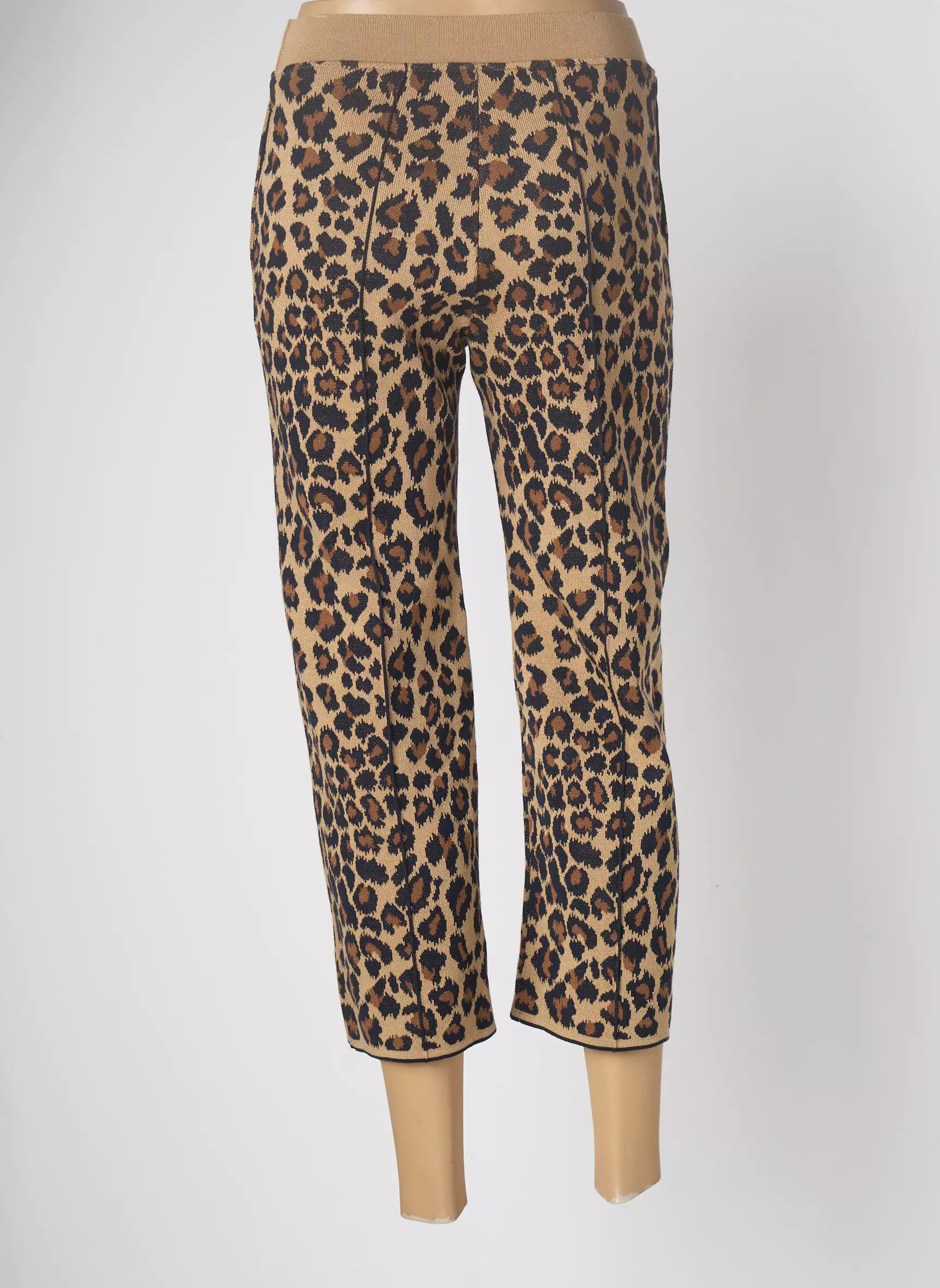Devernois Pantalons Larges Femme couleur beige