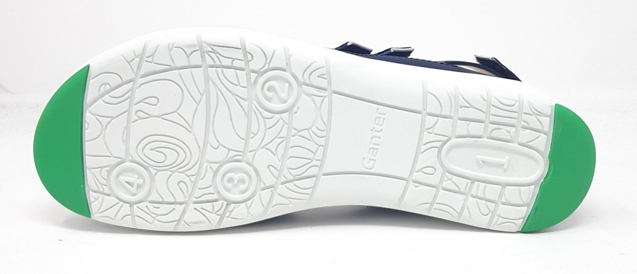 GANTER Komfort Sandalen blau