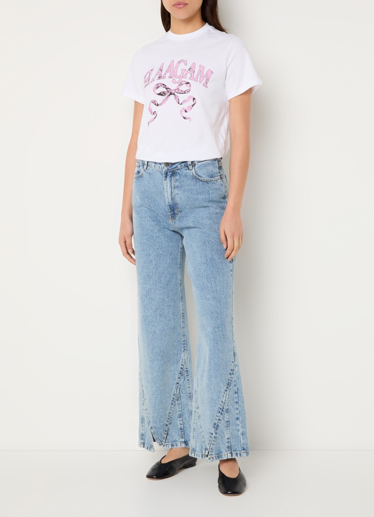 Tricou Laagam Coquette cu logo imprimat