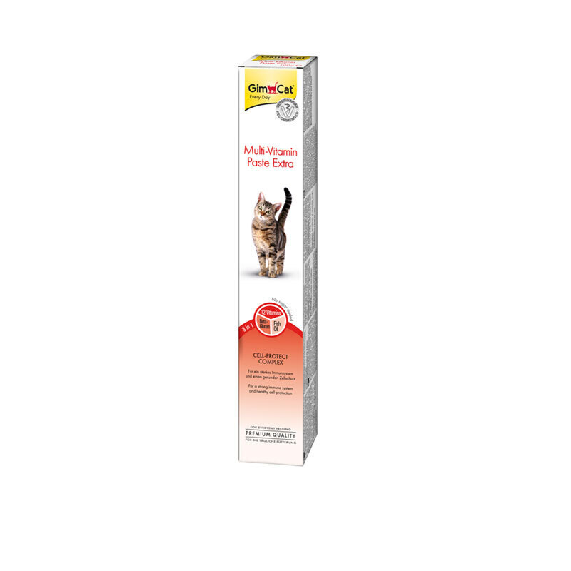 GimCat Ergänzungsfutter & Aufzucht GimCat Multi-Vitamin-Extra Katzenpaste 100 g