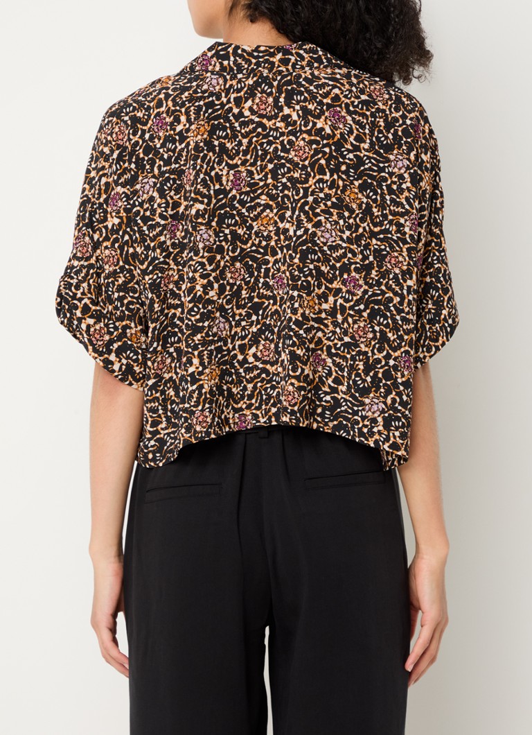 Camicetta corta oversize con stampa di Sessùn Cochi