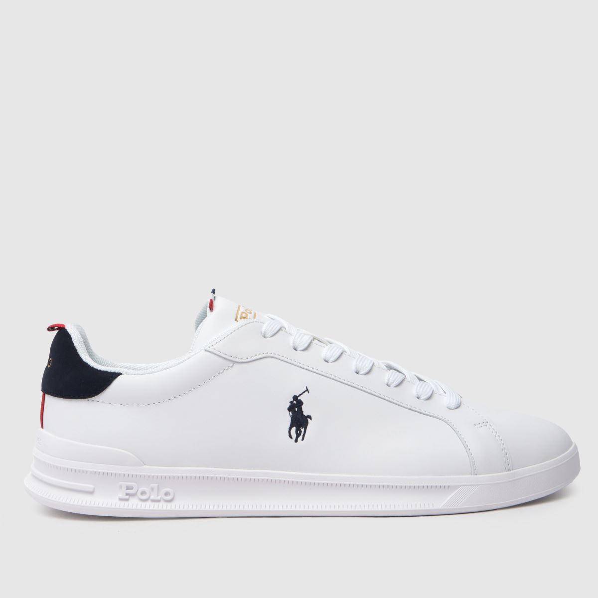 Polo Ralph Lauren – Vita och marinblå herrskor