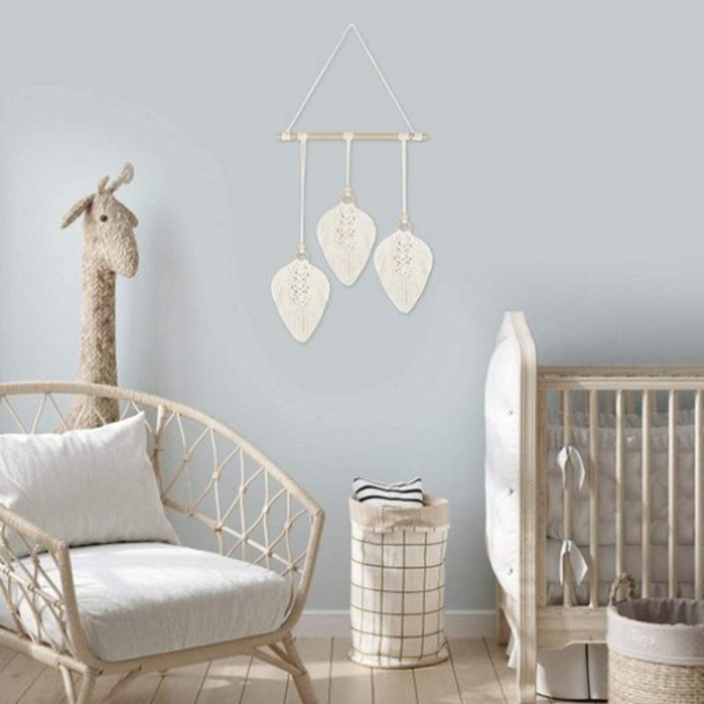 Wandteppich Boho-Wanddekoration, moderne Makramee-Wandkunst, EBUY