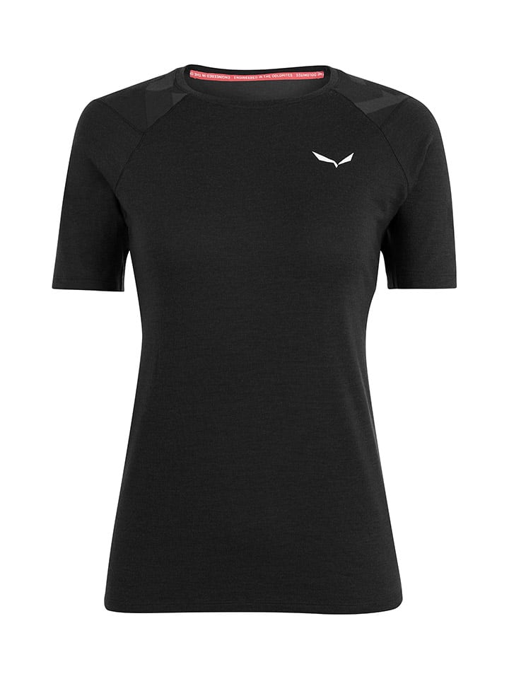 Salewa Funktionsshirt in Schwarz günstig kaufen