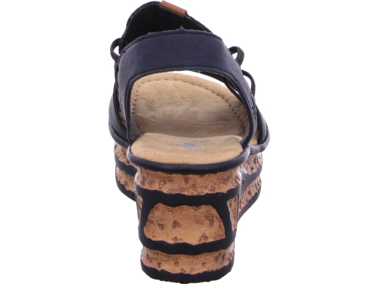 RIEKER Klassische Sandalen blau