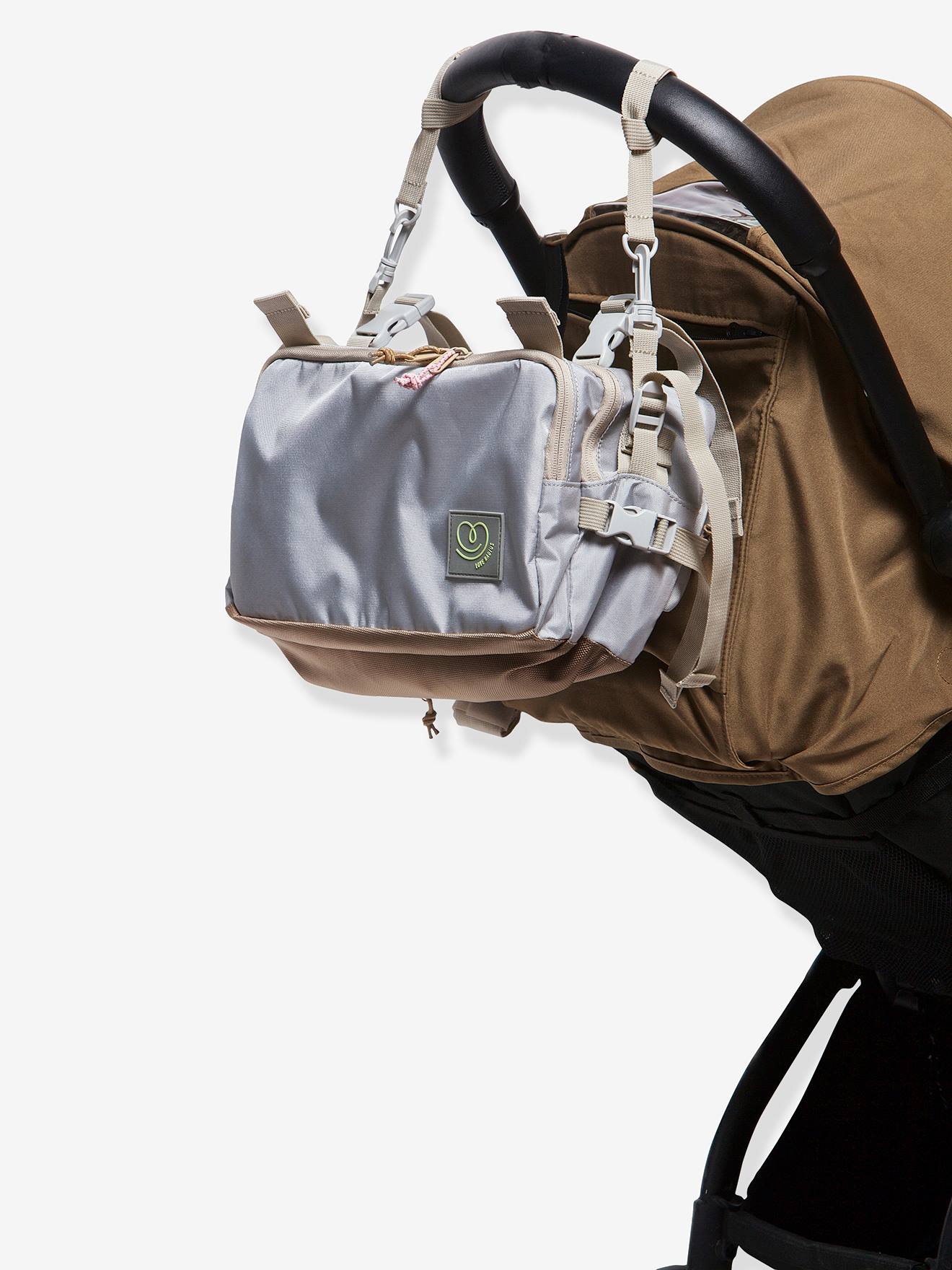 Sac à langer multi-fonctions CaravanBag LOVE RADIUS gris