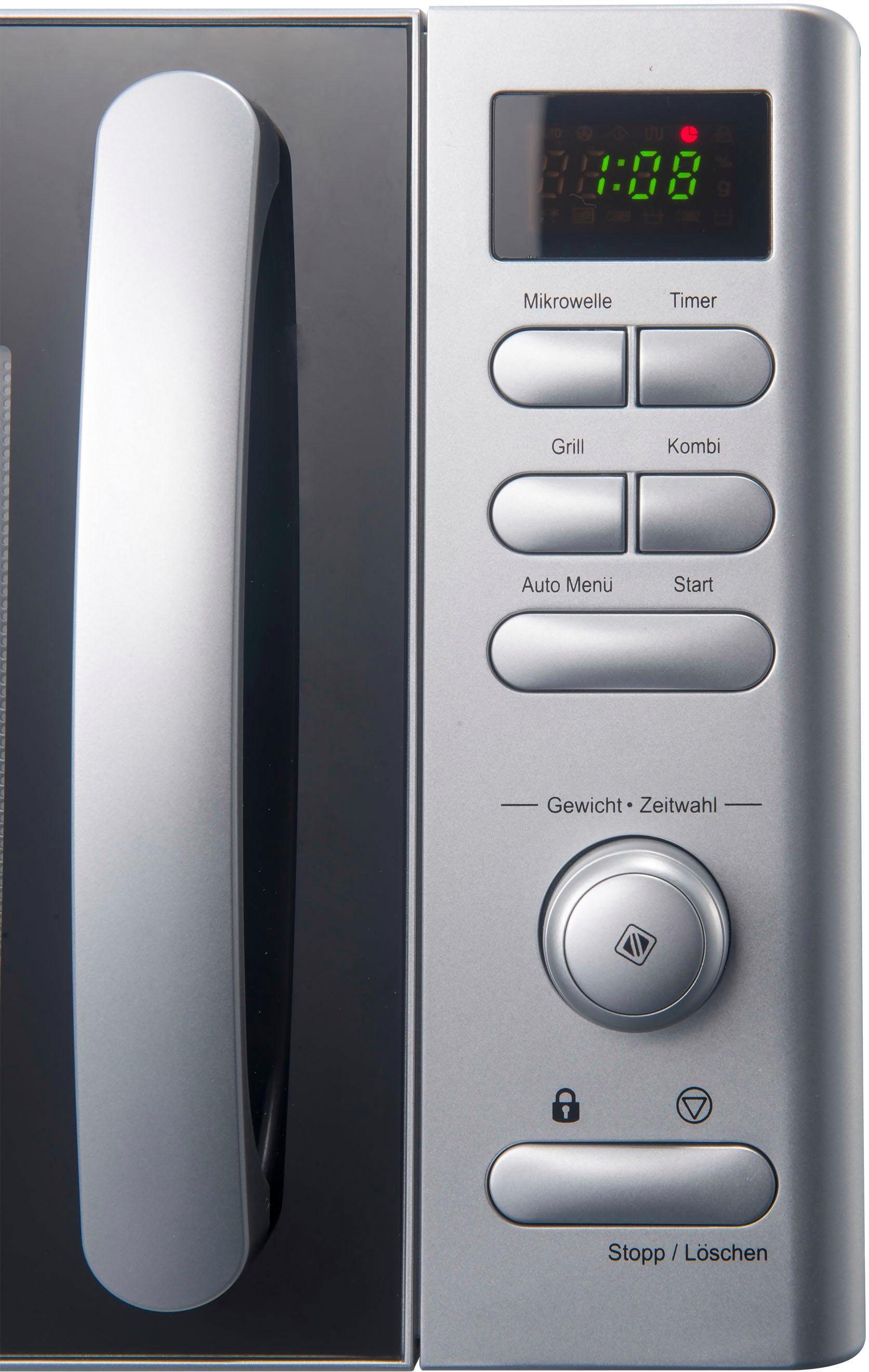 Privileg Mikrowelle 22875556, Grill, 17 l, mit 9 Automatikprogrammen