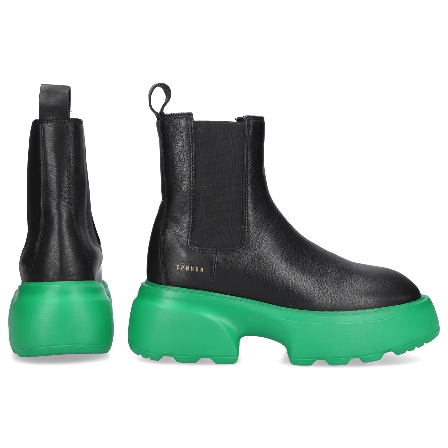 Copenhagen - Chelsea Boots CPH276 Kalbsleder - schwarz